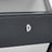Large Wall-Mounted Locking Mailbox - Stainless Steel - Silver - with Viewing Windows and Keys