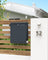 Wall-Mounted Letter Box - Metal - Anthracite Grey - Secure with Viewing Window and Newspaper Holder
