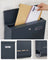 Wall-Mounted Letter Box - Metal - Anthracite Grey - Secure with Viewing Window and Newspaper Holder