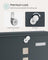 Wall Mounted Post Box - Metal - Anthracite Grey - Capped Lock with Newspaper Holder and Viewing Windows