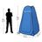 Portable Pop-Up Tent - Fabric - Blue - Dressing Room Privacy Shelter for Outdoor Use