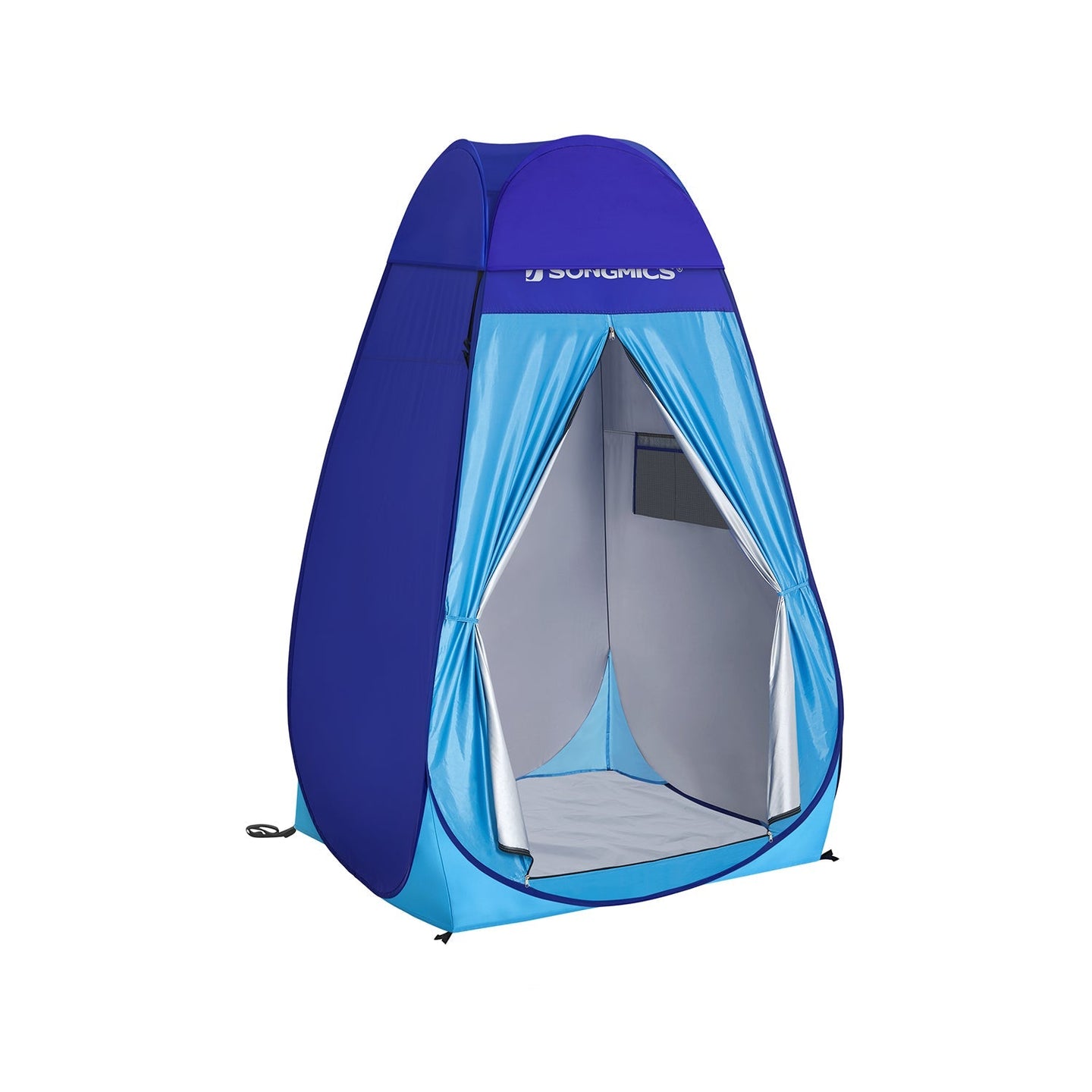 Privacy Tent - Portable Fabric - Blue - Pop-Up Design for Outdoor Use