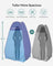 Privacy Tent - Portable Fabric - Blue - Pop-Up Design for Outdoor Use