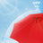 Patio Sun Umbrella - Polyester - Red - UV50+
