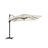 Cantilever Parasol - Fabric - Beige - 3 x 3 m
