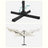 Cantilever Parasol - Fabric - Beige - 3 x 3 m
