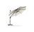 Garden Parasol Umbrella - Fabric - Multicolor - 28 Solar Powered LED Lights