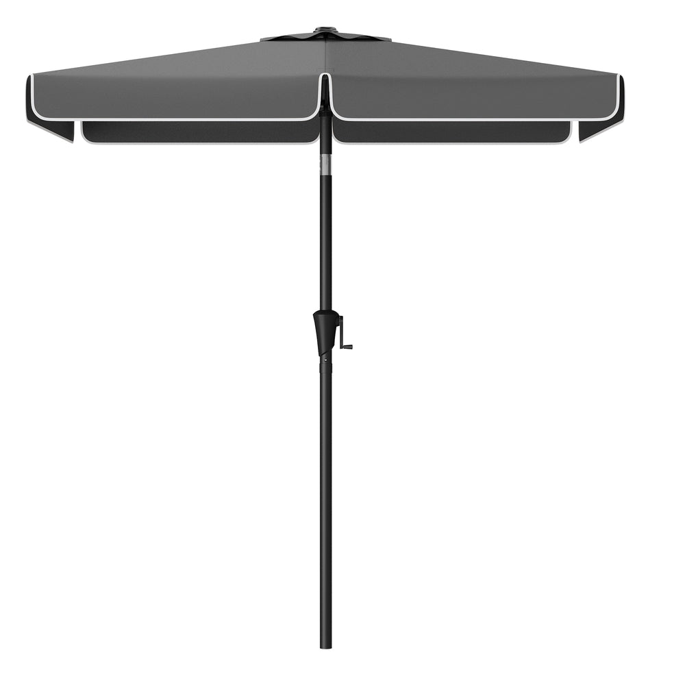 Patio Umbrella - 2 x 1.5m - Steel Frame - UPF 50+