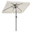 Patio Umbrella - 2 x 1.5m - Steel Frame - UPF 50+