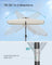 Patio Umbrella - 2 x 1.5m - Steel Frame - UPF 50+