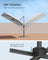 Cantilever Garden Parasol - Fabric - Dove Grey - UPF 50+