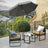 Beach Umbrella - Polyester - Taupe