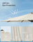 Garden Parasol - Fabric - Cream White - UPF 50+
