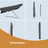 Outdoor Umbrella - Fabric - Grey - Tilting Canopy with UPF 50+ Protection