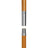 Wooden Patio Umbrella - Wood - Beige - UV Protection UPF 50+ with Tilt Feature