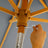 Wooden Patio Umbrella - Wood - Beige - UV Protection UPF 50+ with Tilt Feature