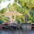 Garden Parasol - Wood - Beige - 2m with UPF 50+ Protection and Tilt Feature