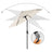 Parasol Umbrella - Metal - Grey - UPF 50+ Protection