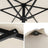 Parasol Umbrella - Metal - Grey - UPF 50+ Protection