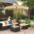 Rectangular Parasol - Wooden