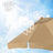 Rectangular Parasol - Wooden