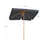 Adjustable Rectangular Parasol - Wood - Grey - Sun Protection with Tilt Mechanism