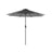 Patio Parasol - Polyester - Beige - Octagonal Canopy with Tilt and Crank Mechanism