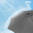 Outdoor Parasol - Polyester - Grey - UV50+