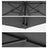 Outdoor Parasol - Polyester - Grey - UV50+