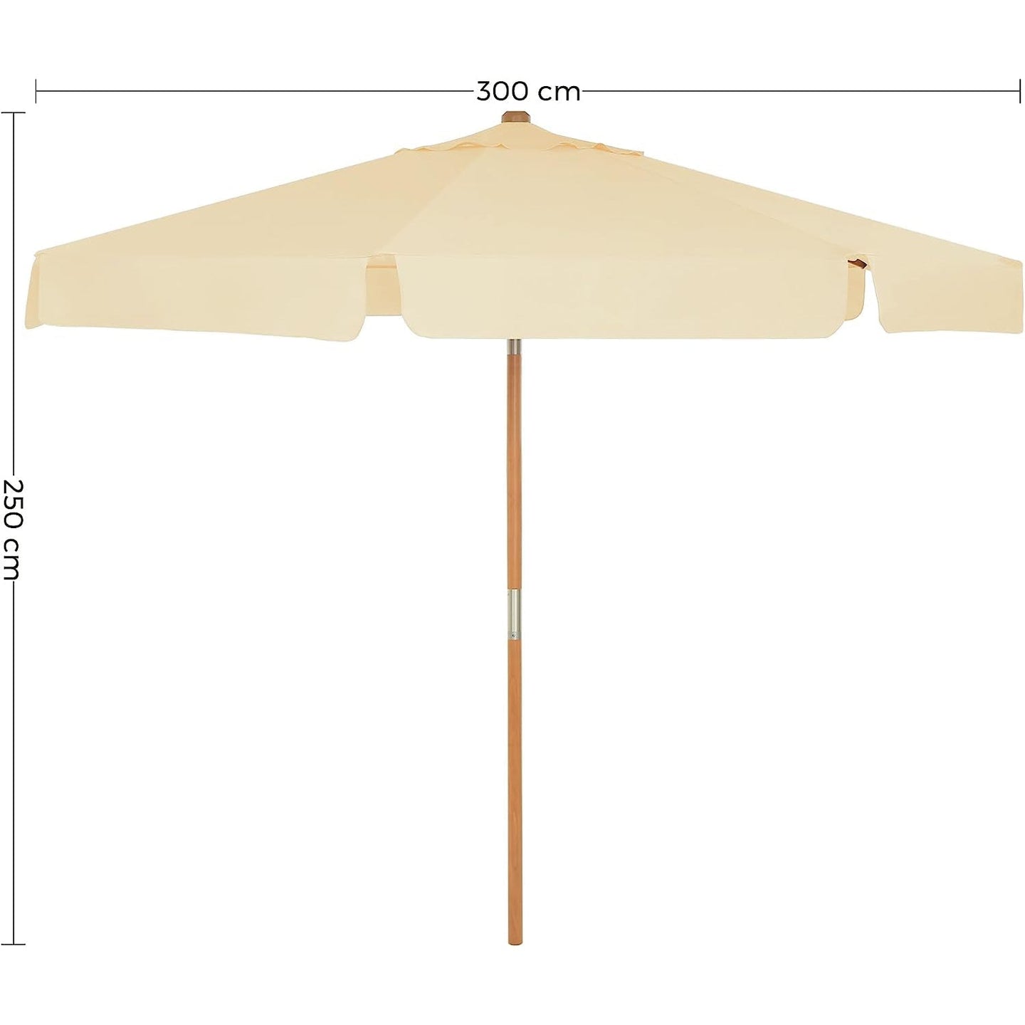Garden Umbrella - Wooden