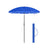 Beach Umbrella - Polyester - Blue - UV50+ Protection with Tilt Mechanism and Carry Bag