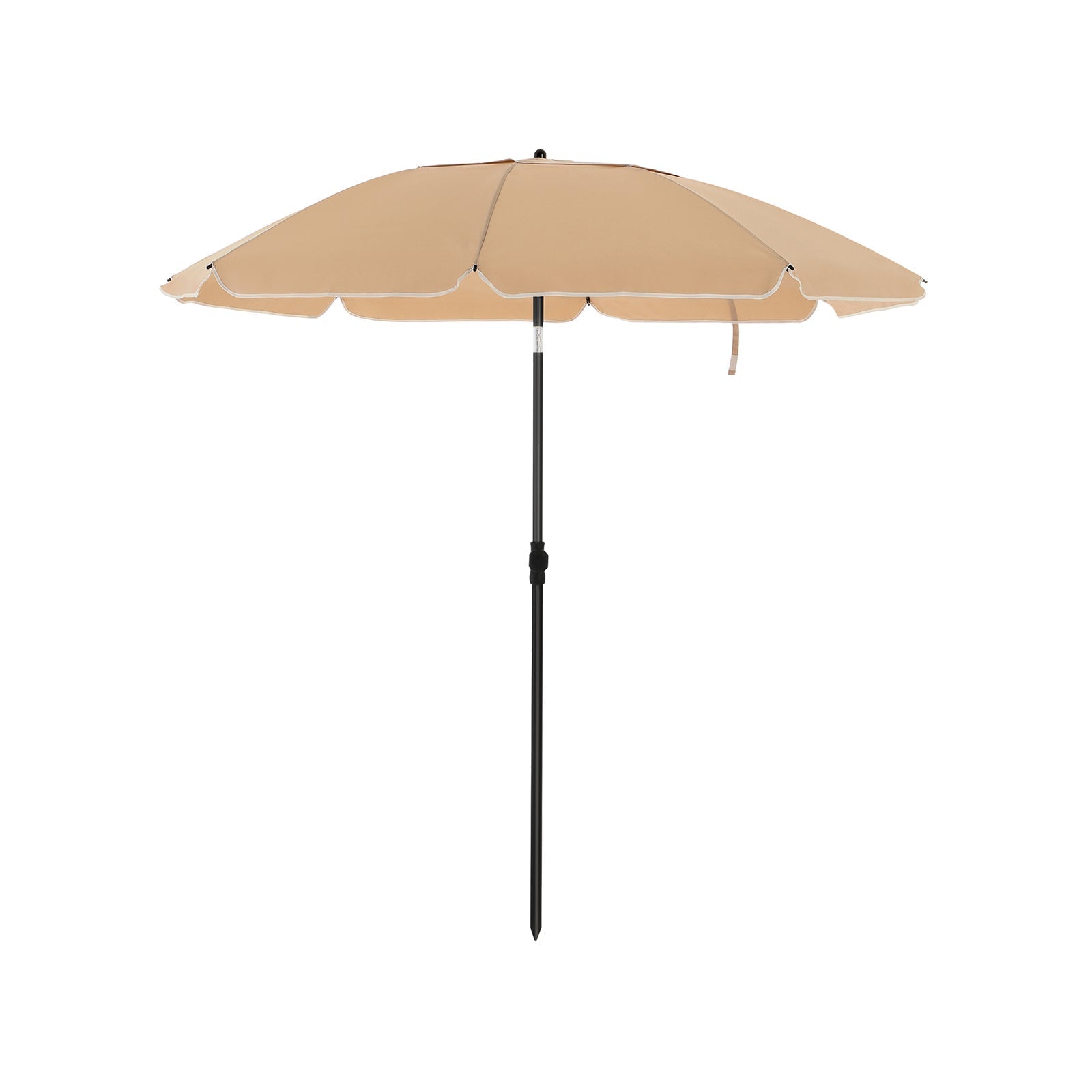 Beach Umbrella - Polyester - Taupe