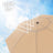 Beach Umbrella - Polyester - Taupe
