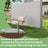 Ground Anchor - Aluminium - Grey - Compatible with Side Awnings