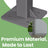 Support Post - Aluminum - Grey - Wall-Mounting-Free Design