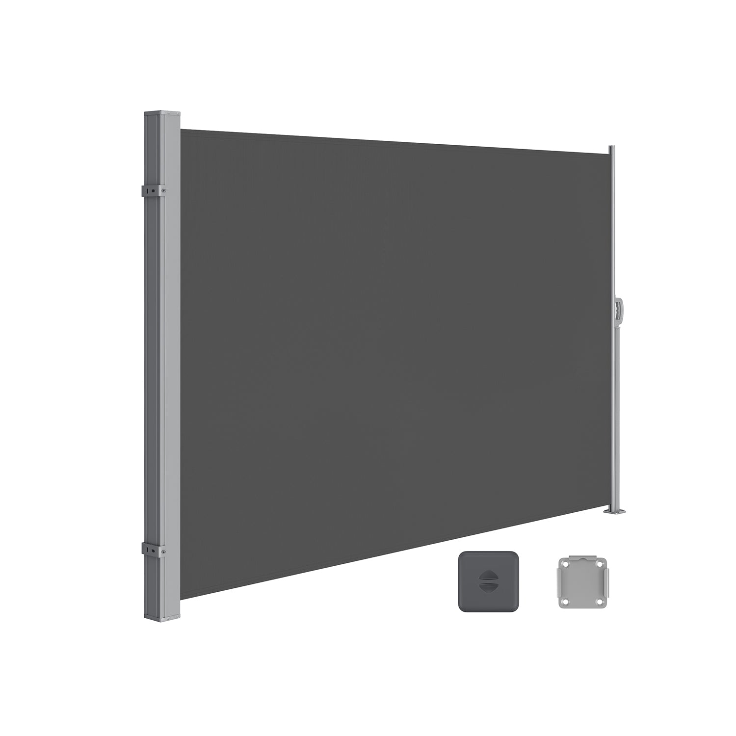Extendable Side Shade - Steel - Opaque