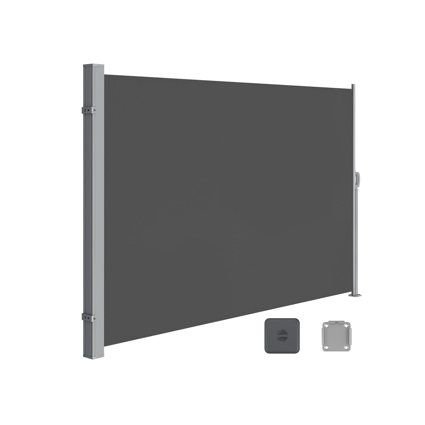 Extendable Side Shade - Steel - Opaque