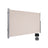 Side Awning Privacy Screen - 180 x 350 cm - Aluminium - Smoke Grey