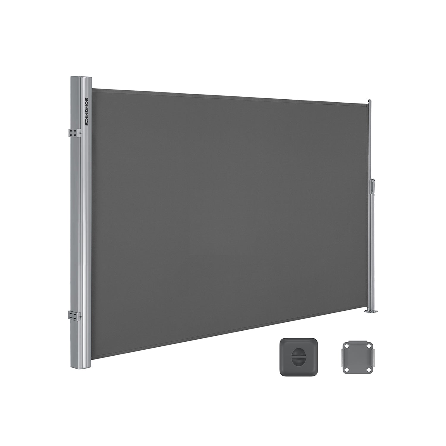Extendable Side Shade - Aluminium Alloy - Opaque