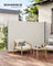 Extendable Side Awning - Fabric - Beige - Privacy Protection and Sun Shade 200 x 350 cm