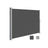 Extendable Side Awning - Fabric - Smoky Grey - Privacy Protection and Sun Shade 200 x 350 cm