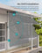 Manual Retractable Awning - Fabric - Anthracite Grey - Height-Adjustable with Crank