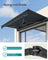 Retractable Patio Awning - 250 x 200 - Aluminum Alloy - Retractable Design
