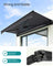 Retractable Patio Awning - 300 x 250 - Aluminum Alloy - Manual Crank