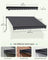 Retractable Patio Awning - 300 x 250 - Aluminum Alloy - Manual Crank