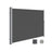Side Awning - Fabric - Smoky Grey - Extendable Privacy Protection for Balcony and Terrace