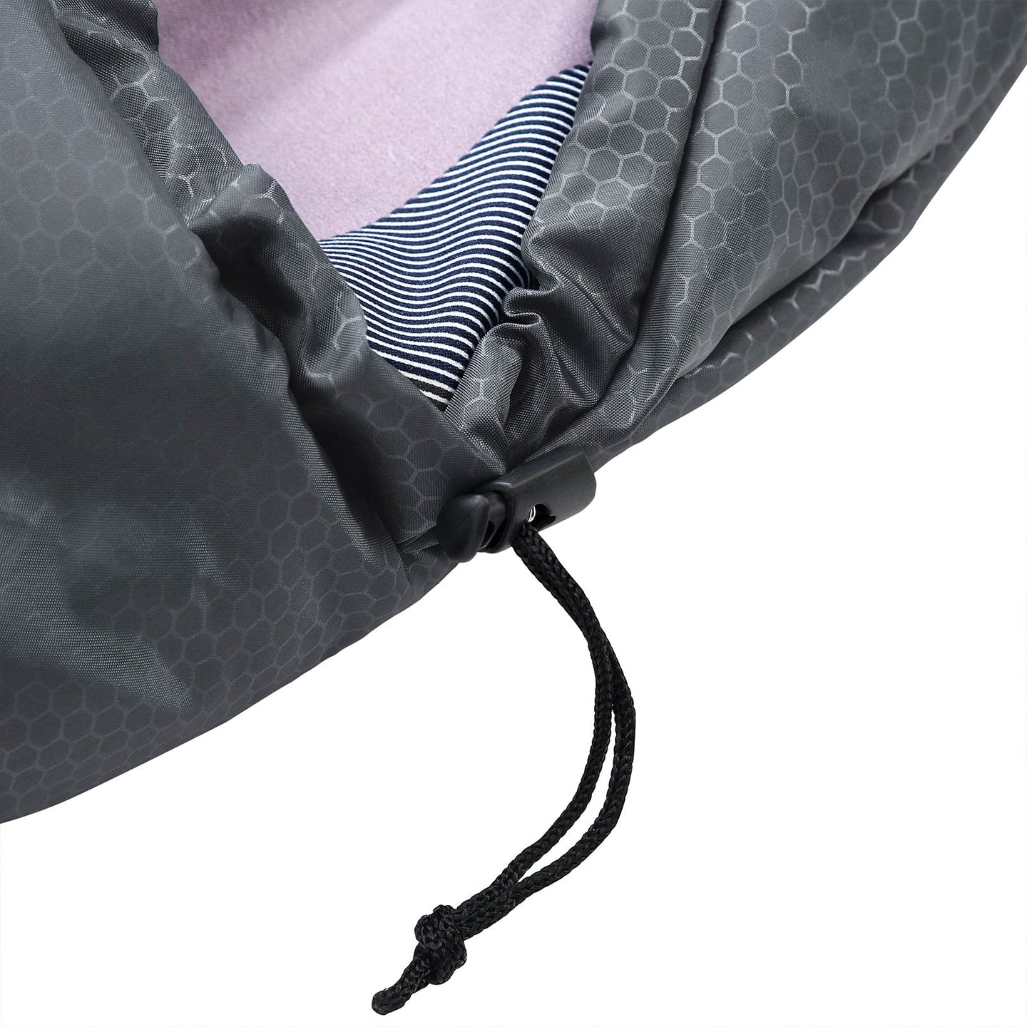 Sleeping Bag - Nylon - Dark Grey and Turquoise - Compact for All Seasons
