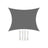 Sun Shade Sail - PES Polyester - Smoky Grey - 3 x 4 m