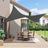 Sun Shade Sail - PES Polyester - Smoky Grey - 3 x 4 m
