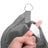 Sun Shade Sail - PES Polyester - Smoky Grey - 3 x 4 m